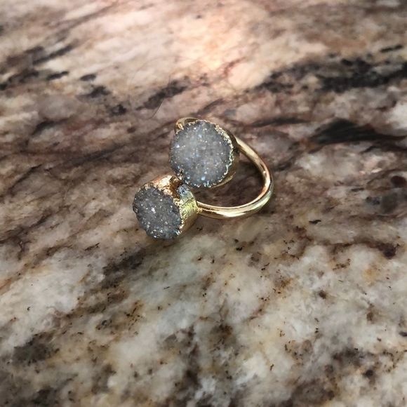 Druzy ring - Picture 2 of 4
